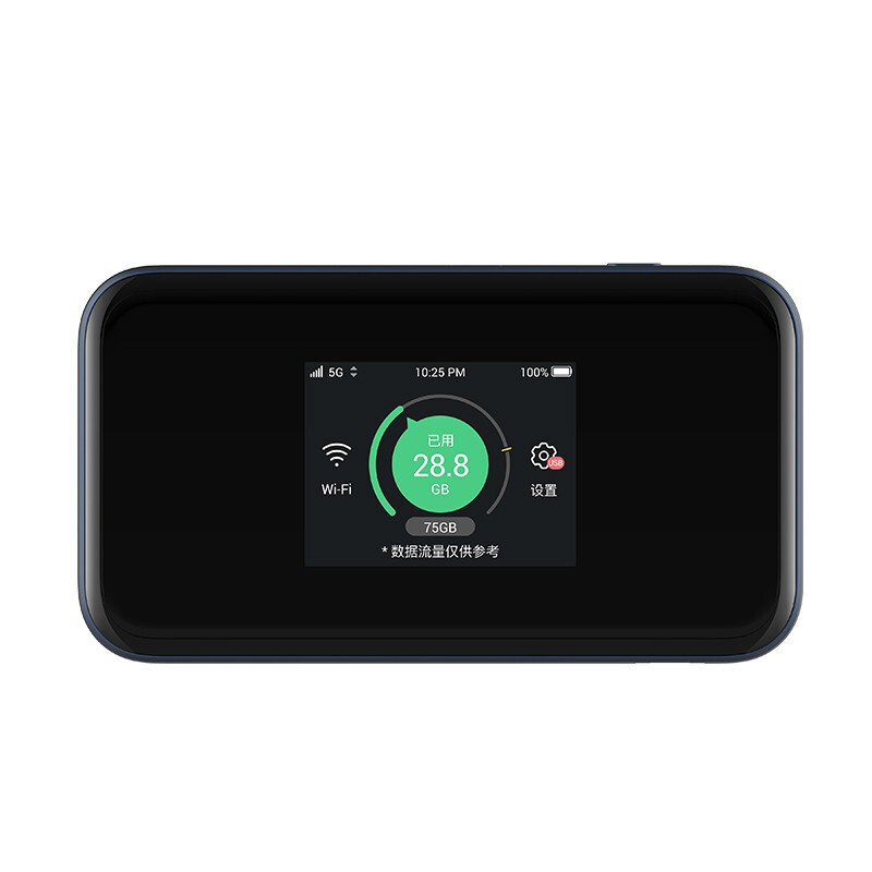 中兴（ZTE）5G随身WiFi6/移动插卡路由器 MU5001 无线上网卡 千兆网口的照片